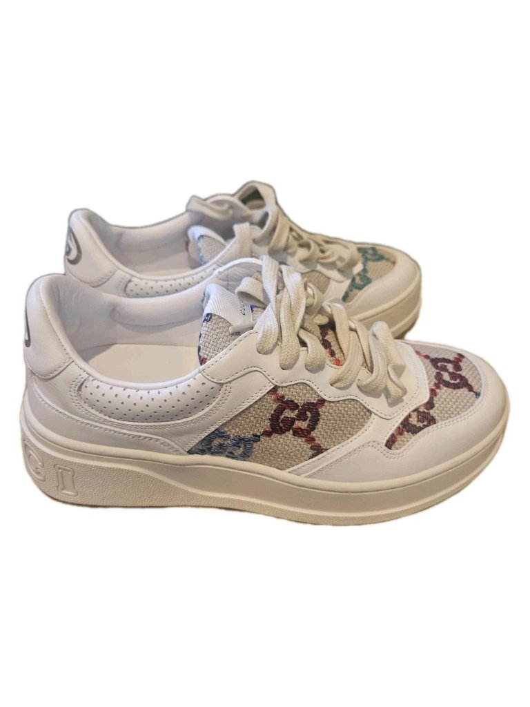 100% Authentic Women Gucci Chunky Gg Sneakers